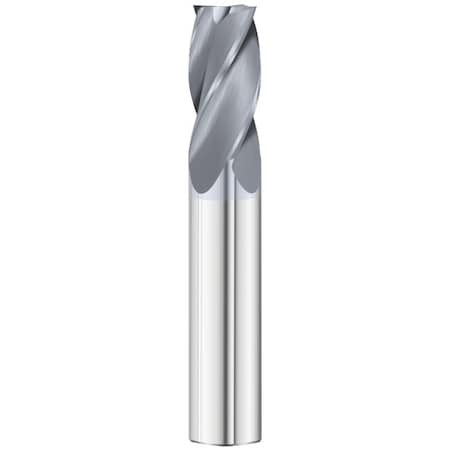Fullerton Tool 4-Flute - 30 Degree Helix - 3200 GP End Mills, TICN, RH Spiral, Square, Standard, 11/32 32747